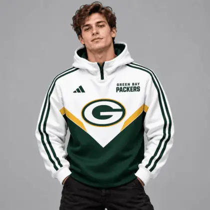 Green Bay Packers | Premium NFL Luxe Velocity Colorblock Hoodie Mask NTH1