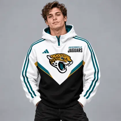 Jacksonville Jaguars | Premium NFL Luxe Velocity Colorblock Hoodie Mask NTH1