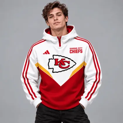Kansas City Chiefs | Premium NFL Luxe Velocity Colorblock Hoodie Mask NTH1
