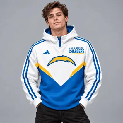 Los Angeles Chargers | Premium NFL Luxe Velocity Colorblock Hoodie Mask NTH1