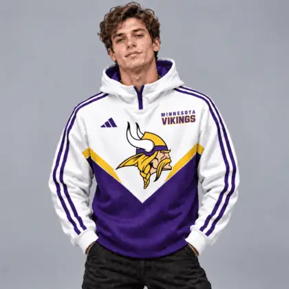 Minnesota Vikings | Premium NFL Luxe Velocity Colorblock Hoodie Mask NTH1