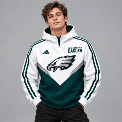 Philadelphia Eagles | Premium NFL Luxe Velocity Colorblock Hoodie Mask NTH1