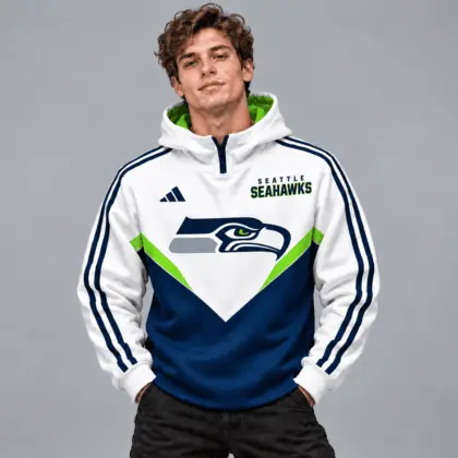 Seattle Seahawks | Premium NFL Luxe Velocity Colorblock Hoodie Mask NTH1