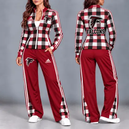 Atlanta Falcons | Premium Premium NFL Divine Elegance Retro Tracksuit NTH1