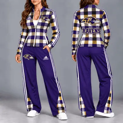 Baltimore Ravens | Premium Premium NFL Divine Elegance Retro Tracksuit NTH1
