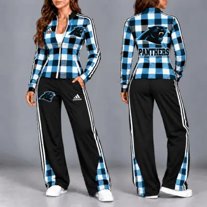 Carolina Panthers | Premium Premium NFL Divine Elegance Retro Tracksuit NTH1