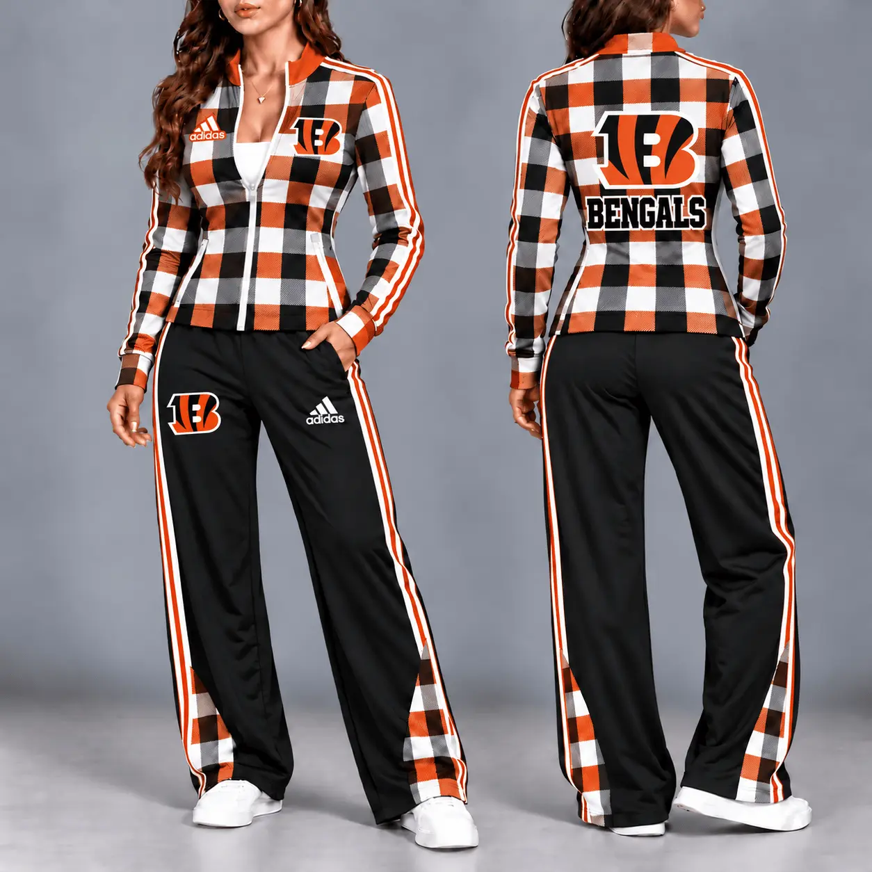 Cincinnati Bengals | Premium Premium NFL Divine Elegance Retro Tracksuit NTH1