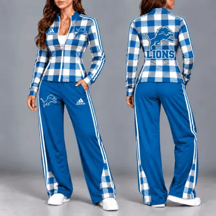 Detroit Lions | Premium Premium NFL Divine Elegance Retro Tracksuit NTH1