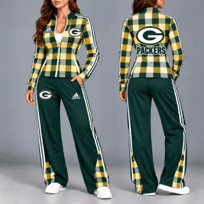 Green Bay Packers | Premium Premium NFL Divine Elegance Retro Tracksuit NTH1