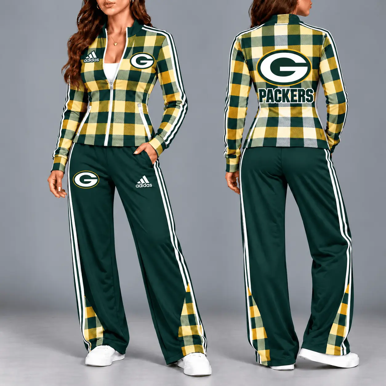 Green Bay Packers | Premium Premium NFL Divine Elegance Retro Tracksuit NTH1