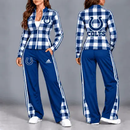 Indianapolis Colts | Premium Premium NFL Divine Elegance Retro Tracksuit NTH1