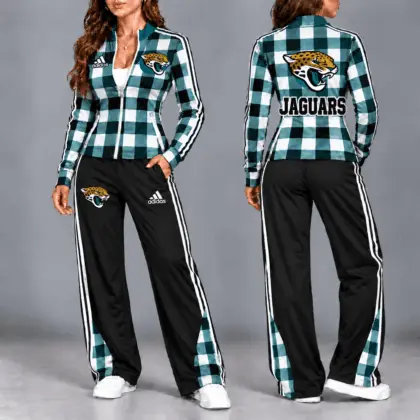 Jacksonville Jaguars | Premium Premium NFL Divine Elegance Retro Tracksuit NTH1