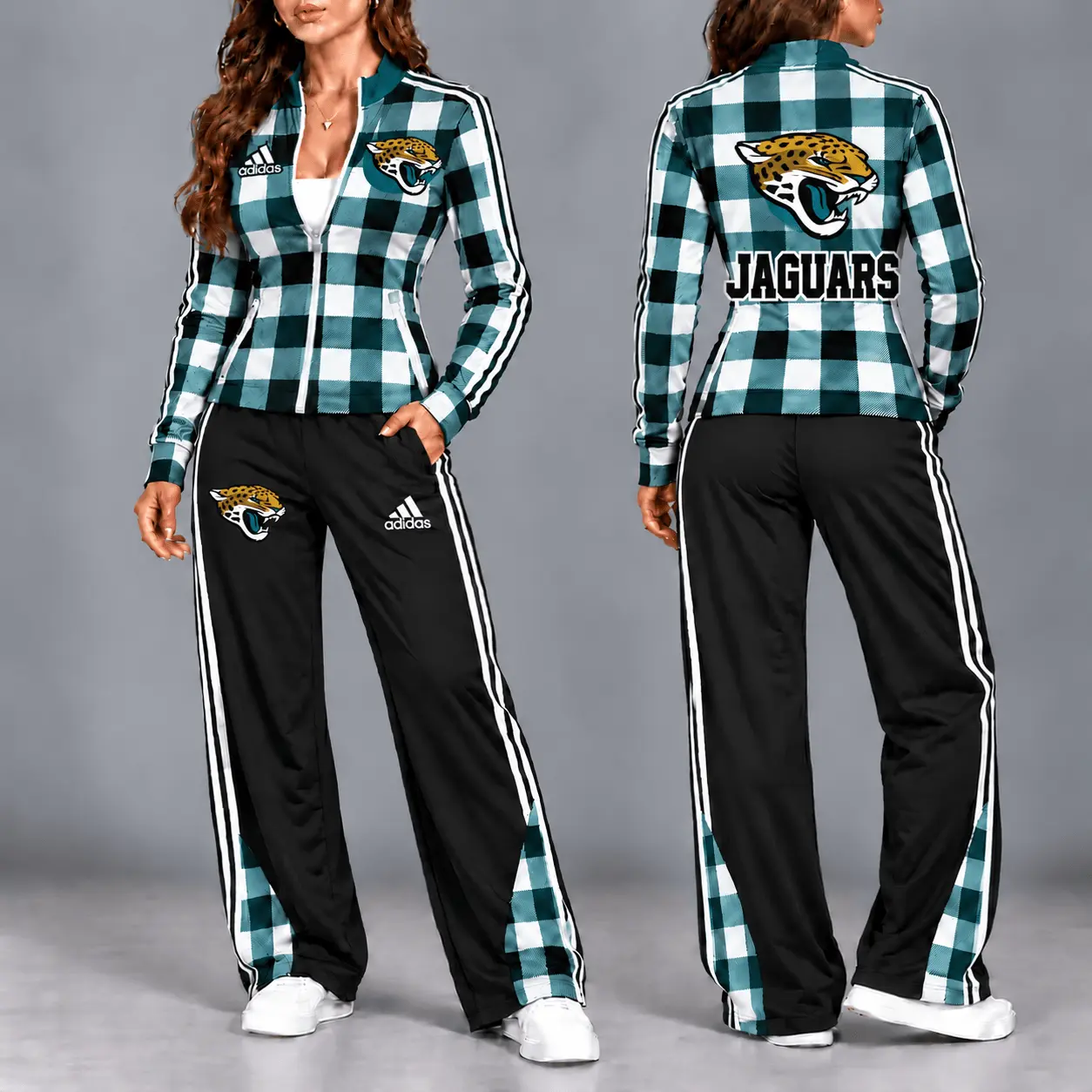 Jacksonville Jaguars | Premium Premium NFL Divine Elegance Retro Tracksuit NTH1