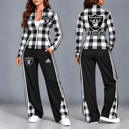 Las Vegas Raiders | Premium Premium NFL Divine Elegance Retro Tracksuit NTH1