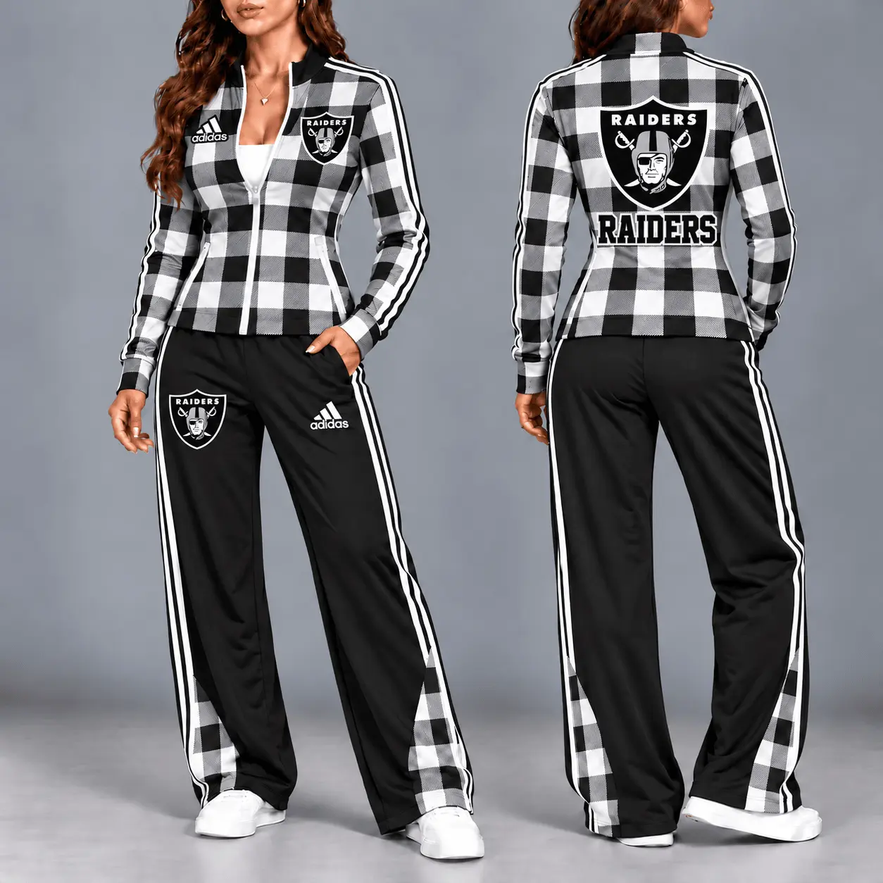 Las Vegas Raiders | Premium Premium NFL Divine Elegance Retro Tracksuit NTH1