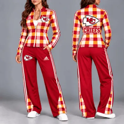 Kansas City Chiefs | Premium Premium NFL Divine Elegance Retro Tracksuit NTH1