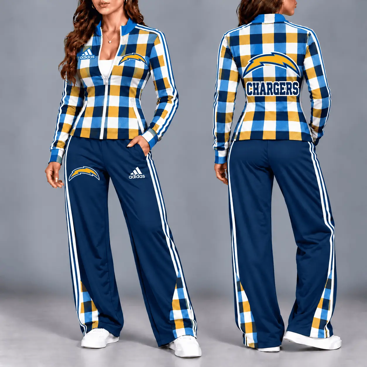 Los Angeles Chargers | Premium Premium NFL Divine Elegance Retro Tracksuit NTH1