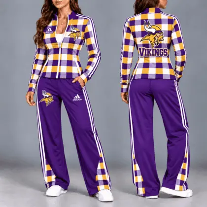 Minnesota Vikings | Premium Premium NFL Divine Elegance Retro Tracksuit NTH1
