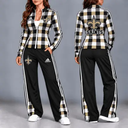 New Orleans Saints | Premium Premium NFL Divine Elegance Retro Tracksuit NTH1