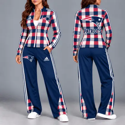 New England Patriots | Premium Premium NFL Divine Elegance Retro Tracksuit NTH1