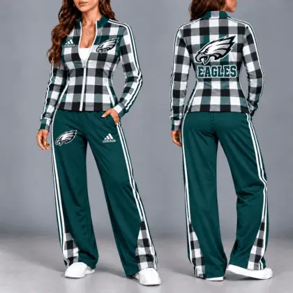 Philadelphia Eagles | Premium Premium NFL Divine Elegance Retro Tracksuit NTH1