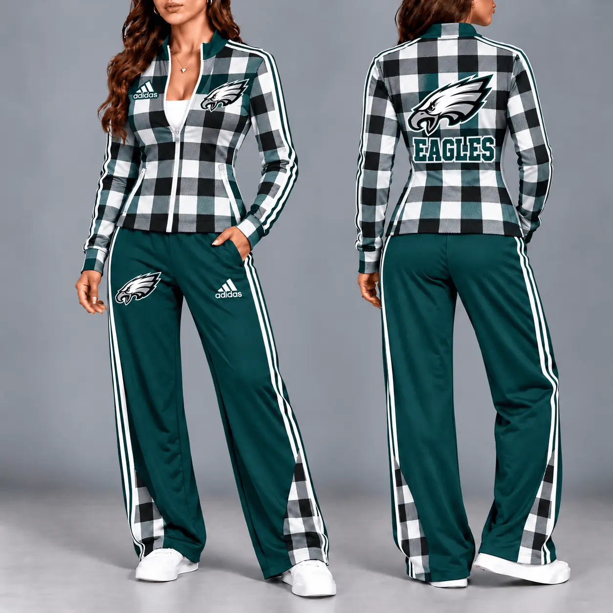 Philadelphia Eagles | Premium Premium NFL Divine Elegance Retro Tracksuit NTH1