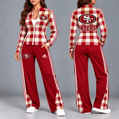San Francisco 49ers | Premium Premium NFL Divine Elegance Retro Tracksuit NTH1