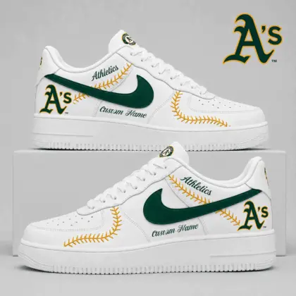 Athletics | Premium MLB Baseball Stitch AF1 Shoes TD