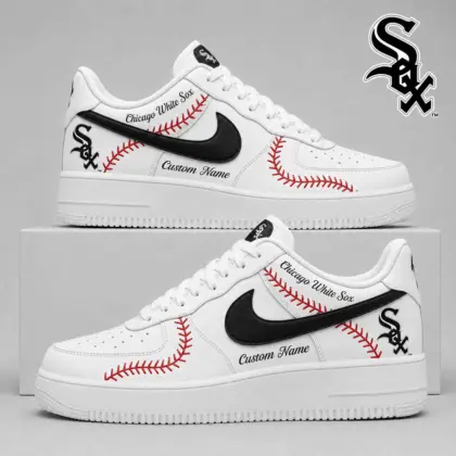 Chicago White Sox | Premium MLB Baseball Stitch AF1 Shoes TD