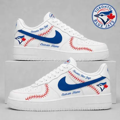 Toronto Blue Jays | Premium MLB Baseball Stitch AF1 Shoes TD