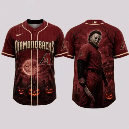 Arizona Diamondbacks | Premium MLB Michael Myers Halloween Baseball Jersey