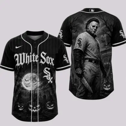 Chicago White Sox | Premium MLB Michael Myers Halloween Baseball Jersey