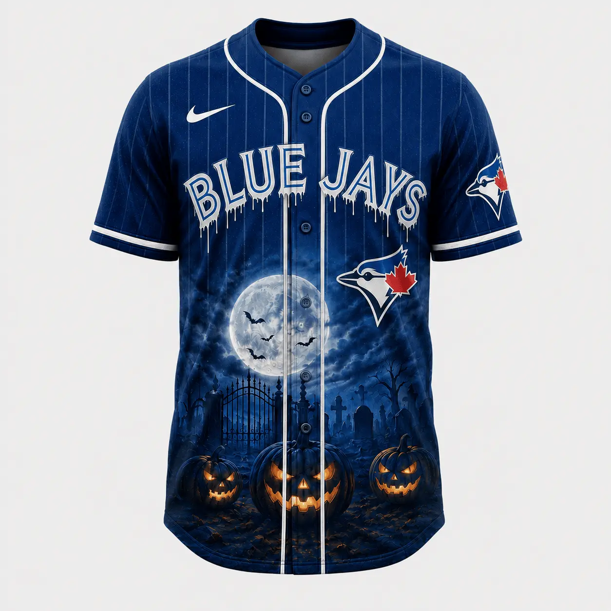 Toronto Blue Jays | Premium MLB Michael Myers Halloween Baseball Jersey - Image 2