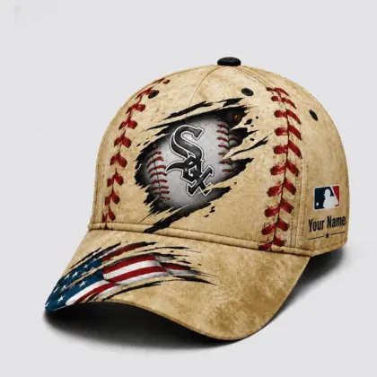 Chicago White Sox | Premium MLB Patriot Stitch Baseball Cap