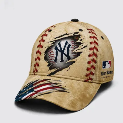 New York Yankees | Premium MLB Patriot Stitch Baseball Cap