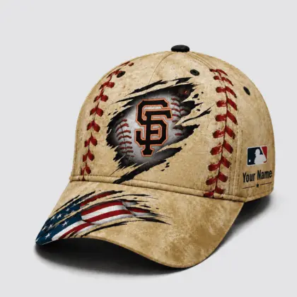 San Francisco Giants | Premium MLB Patriot Stitch Baseball Cap