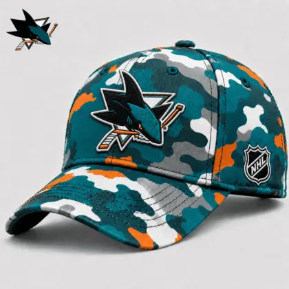 San Jose Sharks| Premium NHL Camo Cap NY