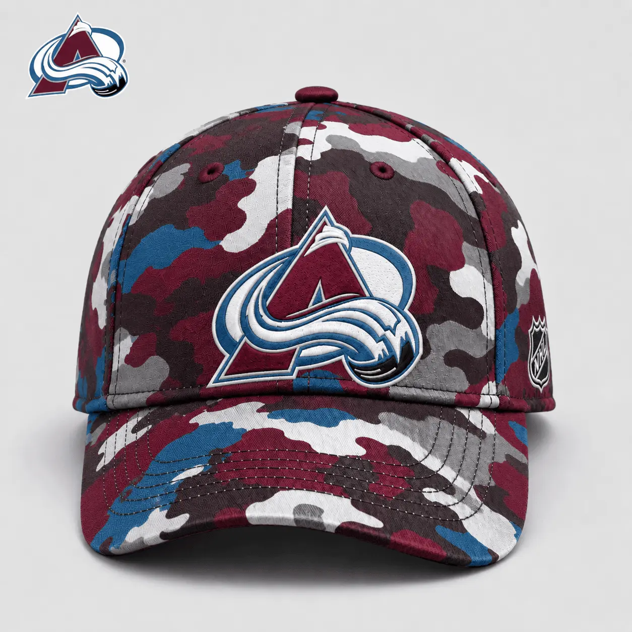 Colorado Avalanche | Premium NHL Camo Cap NY - Image 2
