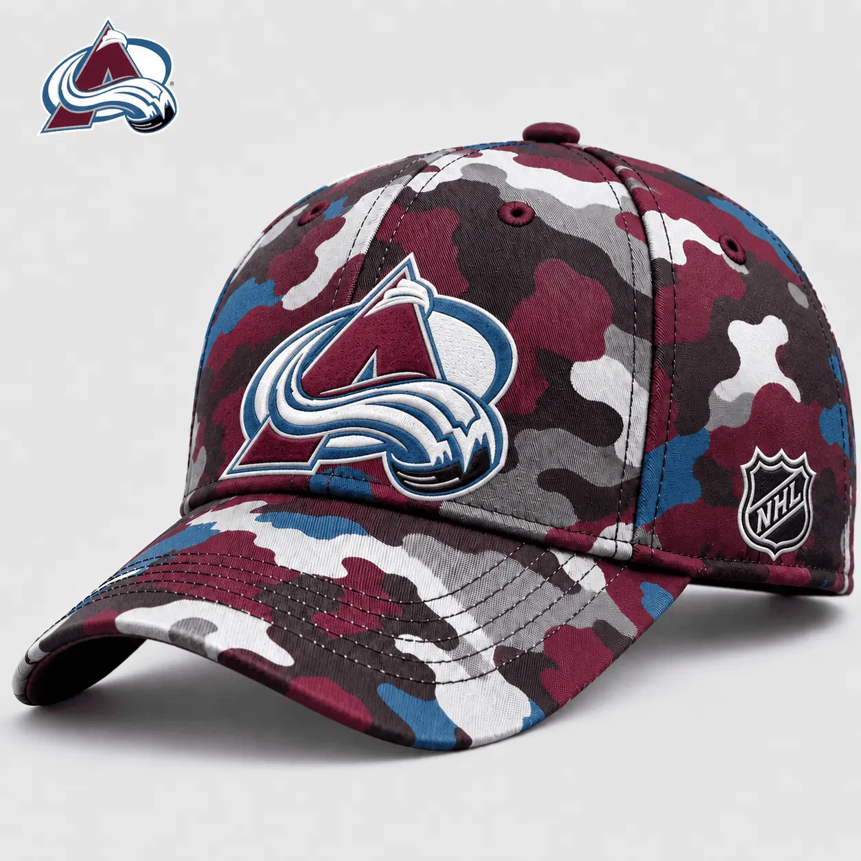 Colorado Avalanche | Premium NHL Camo Cap NY