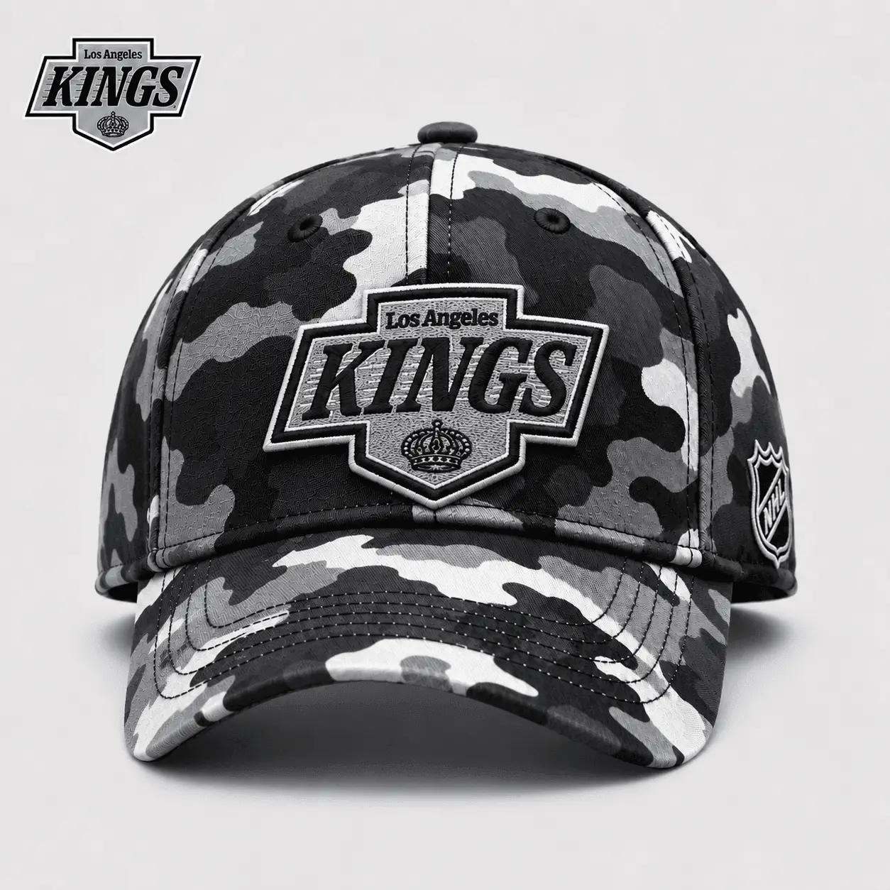 Los Angeles Kings | Premium NHL Camo Cap NY - Image 2