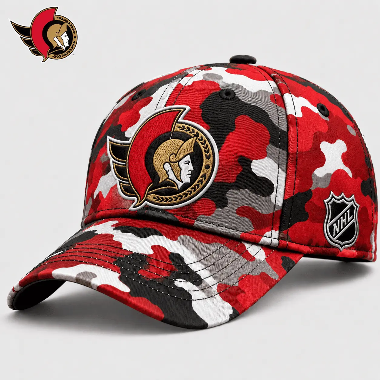 Ottawa Senators | Premium NHL Camo Cap NY
