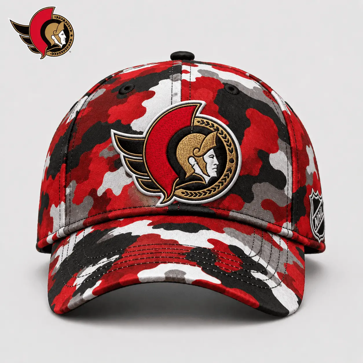 Ottawa Senators | Premium NHL Camo Cap NY - Image 2