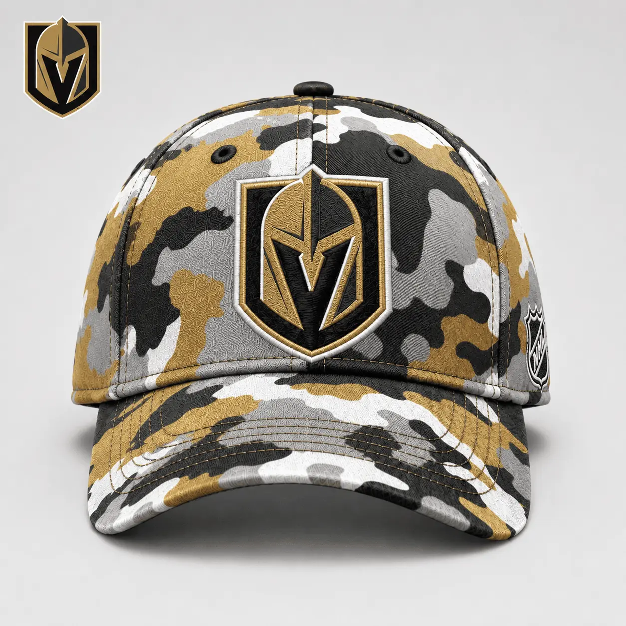 Vegas Golden Knights | Premium NHL Camo Cap NY - Image 2