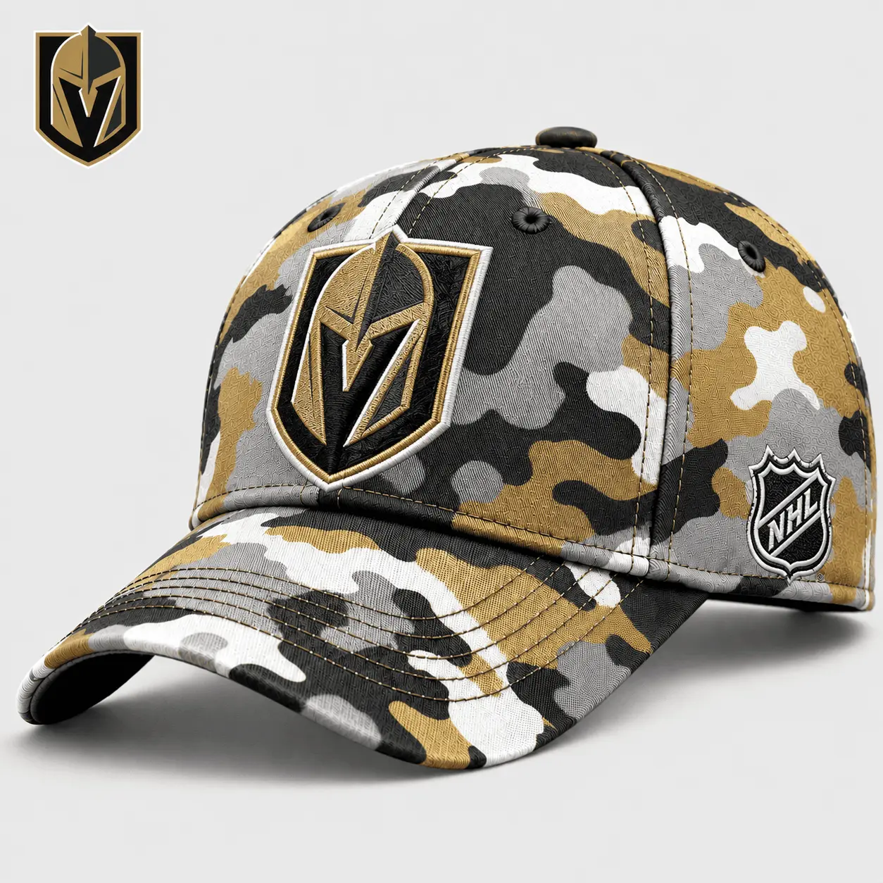 Vegas Golden Knights | Premium NHL Camo Cap NY