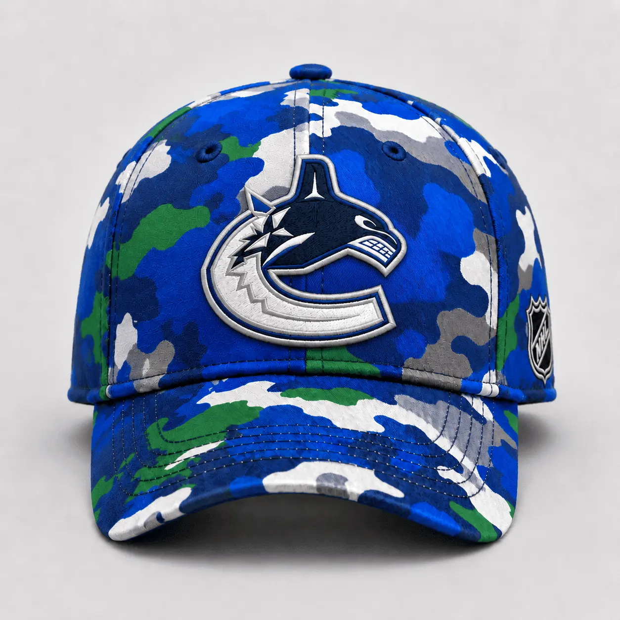 Vancouver Canucks| Premium NHL Camo Cap NY - Image 2