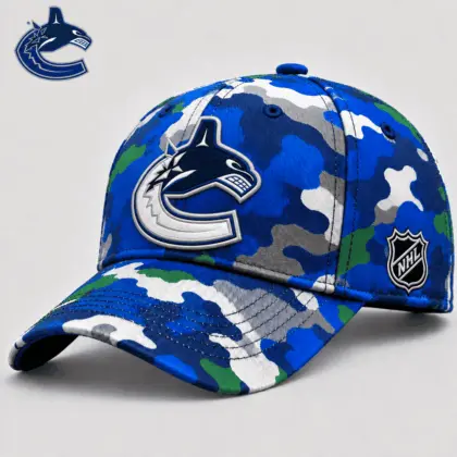 Vancouver Canucks| Premium NHL Camo Cap NY