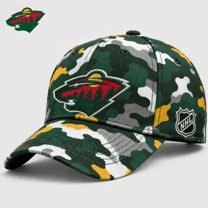 Minnesota Wild | Premium NHL Camo Cap NY