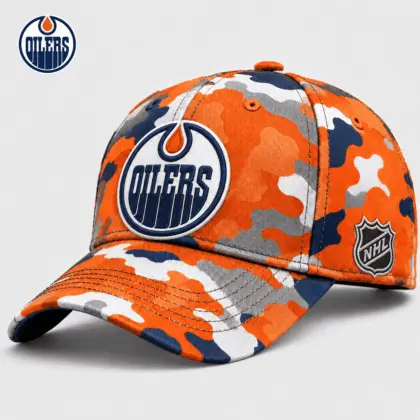 Edmonton Oilers | Premium NHL Camo Cap NY