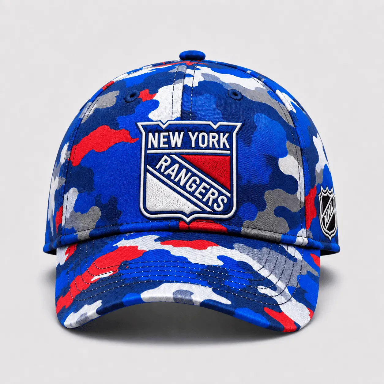 New York Rangers| Premium NHL Camo Cap NY - Image 2