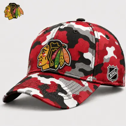 Chicago Blackhawks| Premium NHL Camo Cap NY